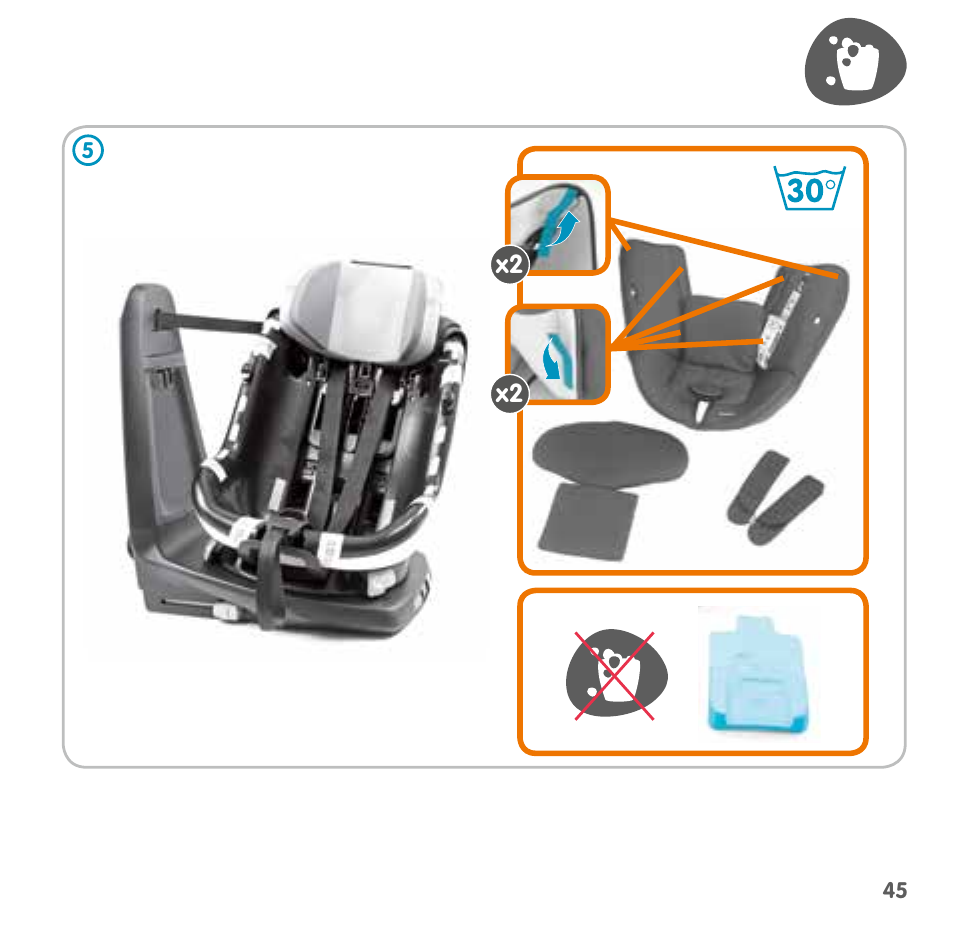 Bebe Confort AxissFix User Manual | Page 43 / 118