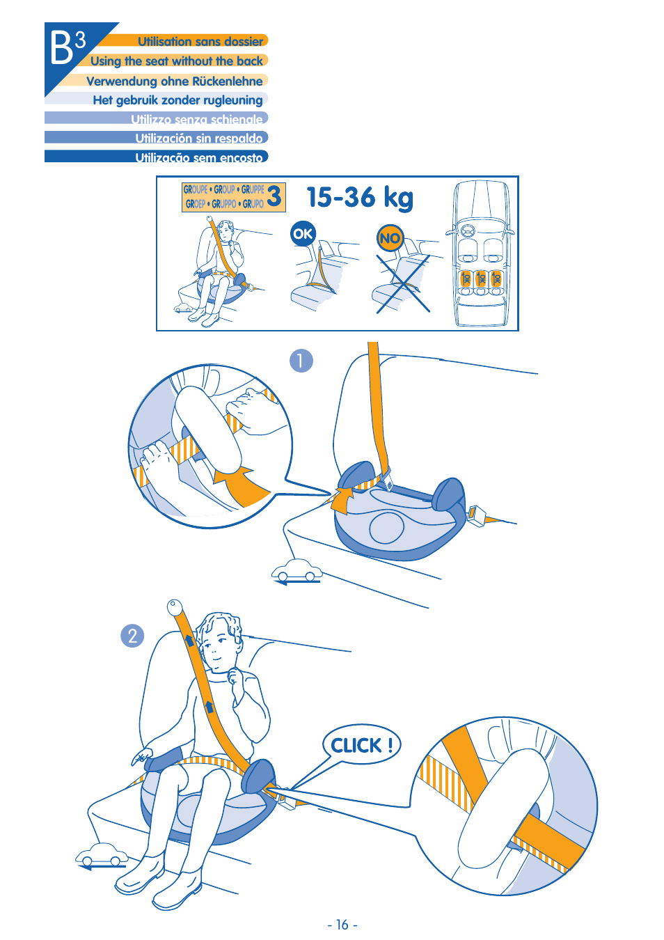 Bebe Confort Trianos User Manual | Page 16 / 24