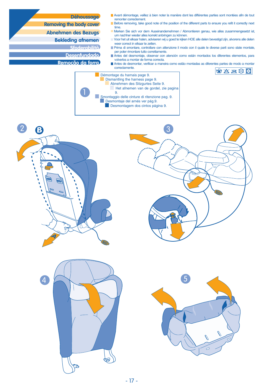 Bebe Confort Trianos User Manual | Page 17 / 24