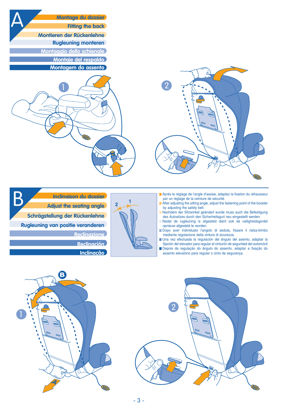 Bebe Confort Trianos User Manual | Page 3 / 24