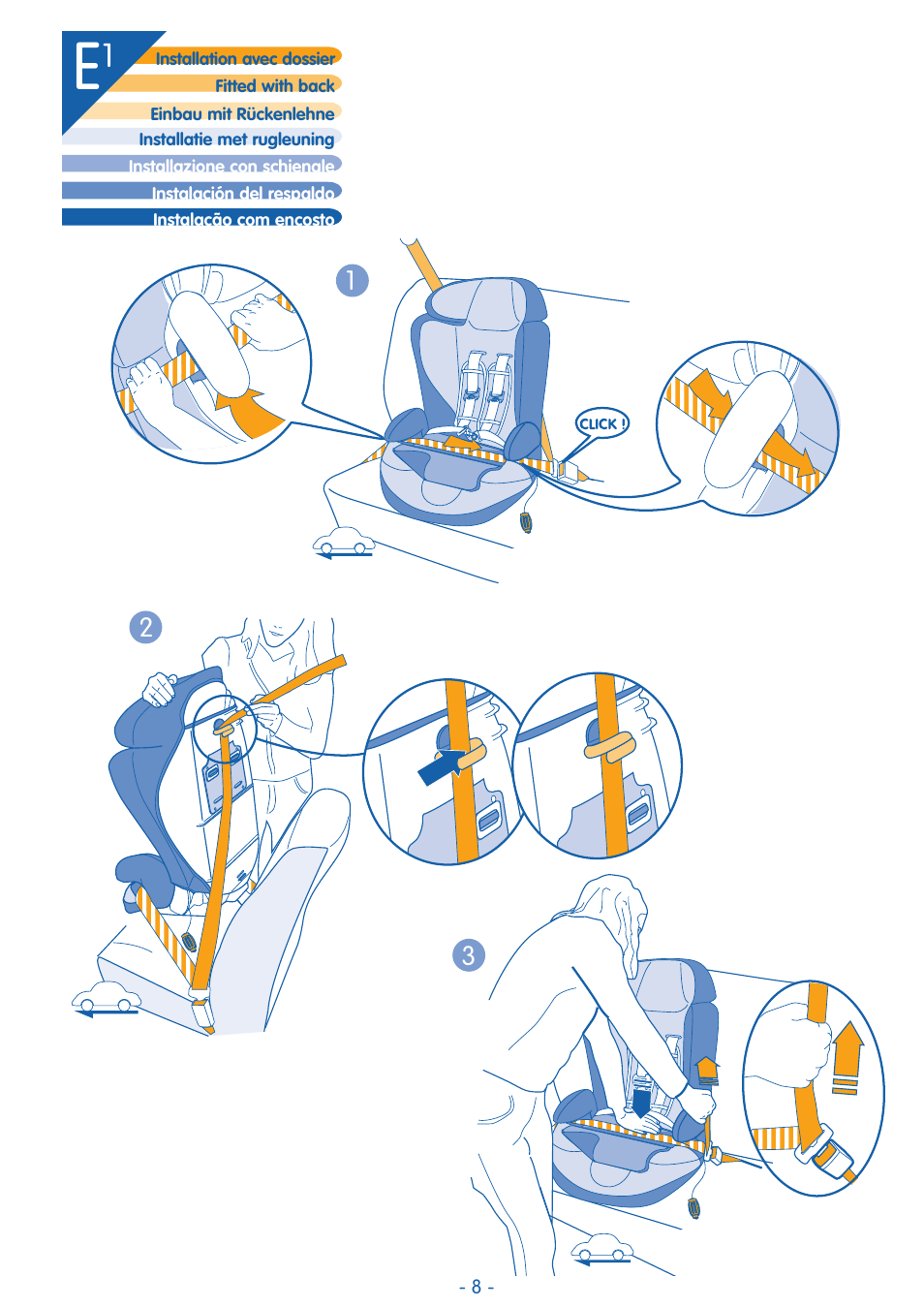 Bebe Confort Trianos User Manual | Page 8 / 24
