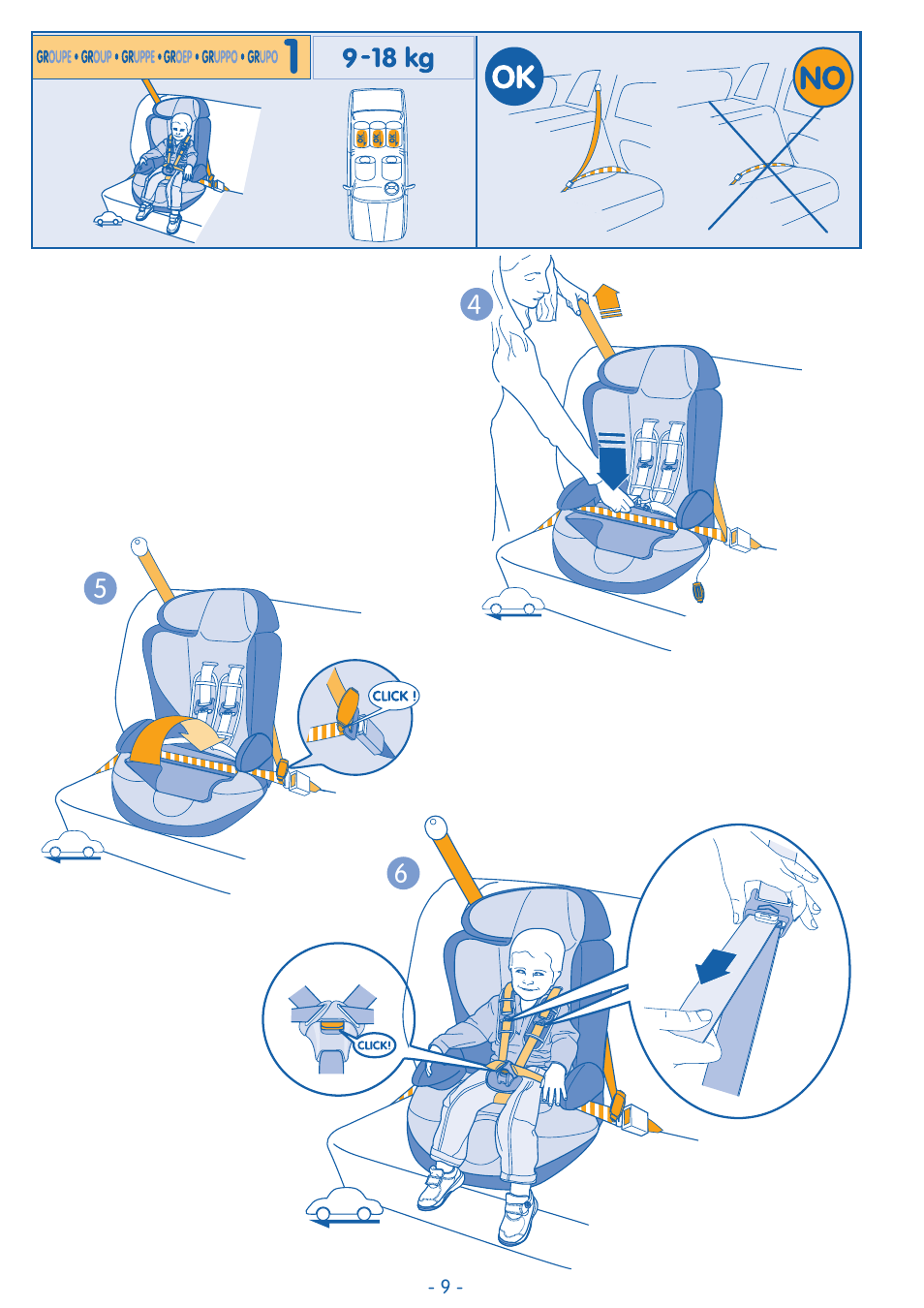 Bebe Confort Trianos User Manual | Page 9 / 24