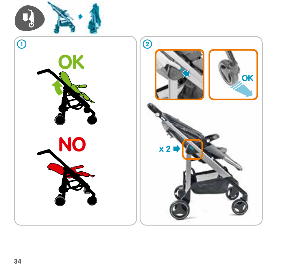 X 2 ok | Bebe Confort Loola 3 User Manual | Page 34 / 136