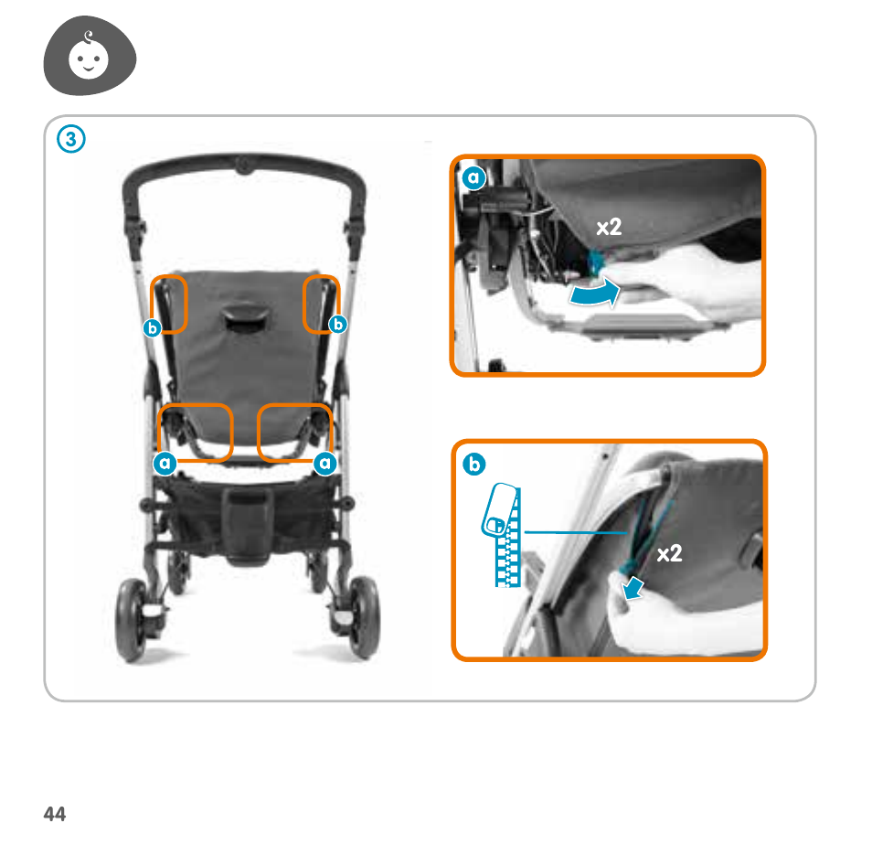 Bebe Confort Loola 3 User Manual | Page 44 / 136