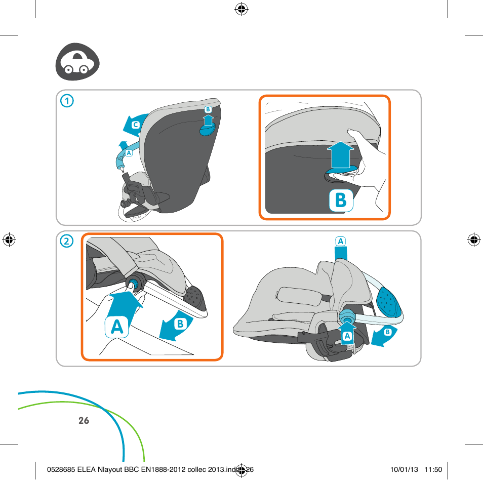 Bebe Confort Elea v.2 User Manual | Page 26 / 92