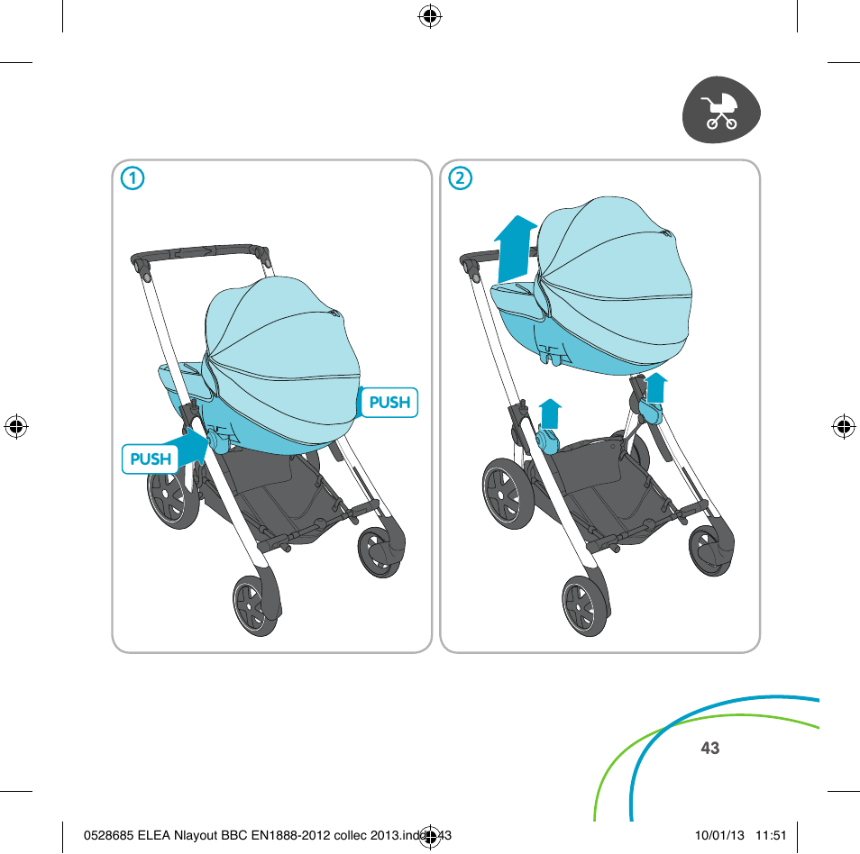 Bebe Confort Elea v.2 User Manual | Page 43 / 92