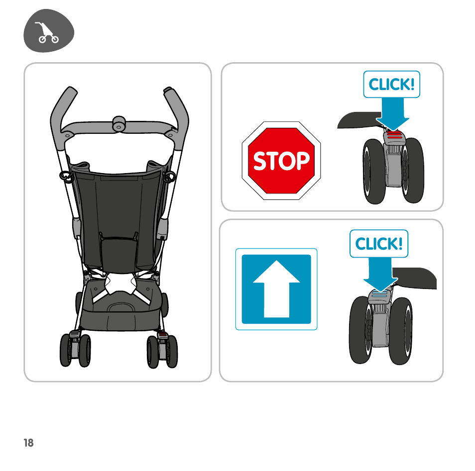 Click | Bebe Confort Noa User Manual | Page 18 / 72