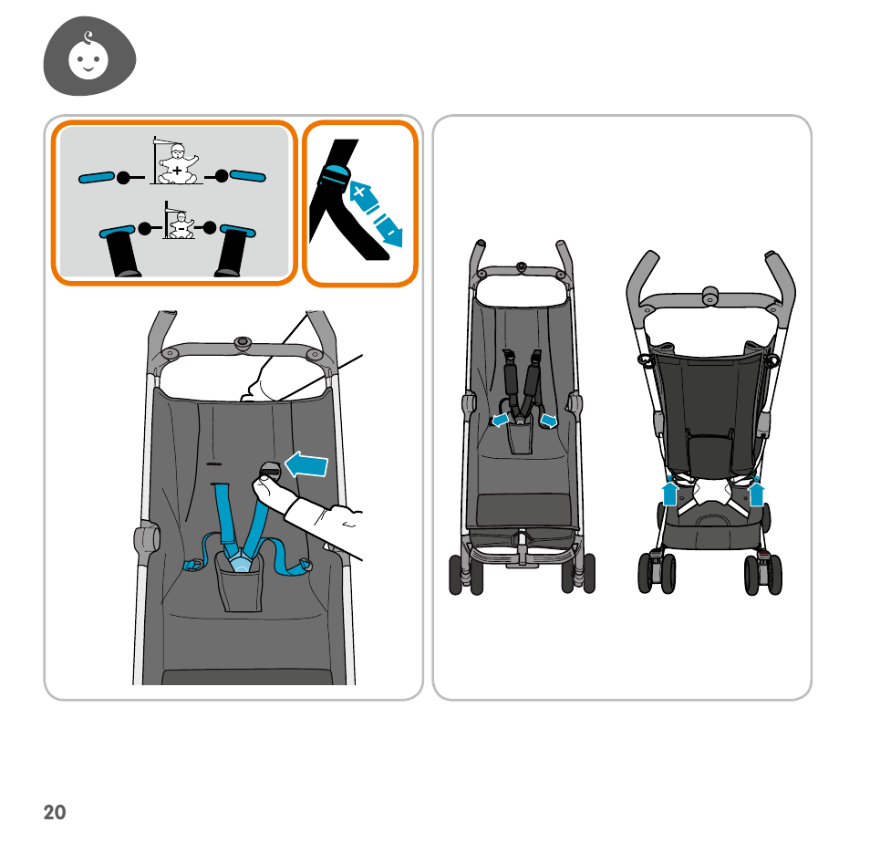 Ab a b | Bebe Confort Noa User Manual | Page 20 / 72