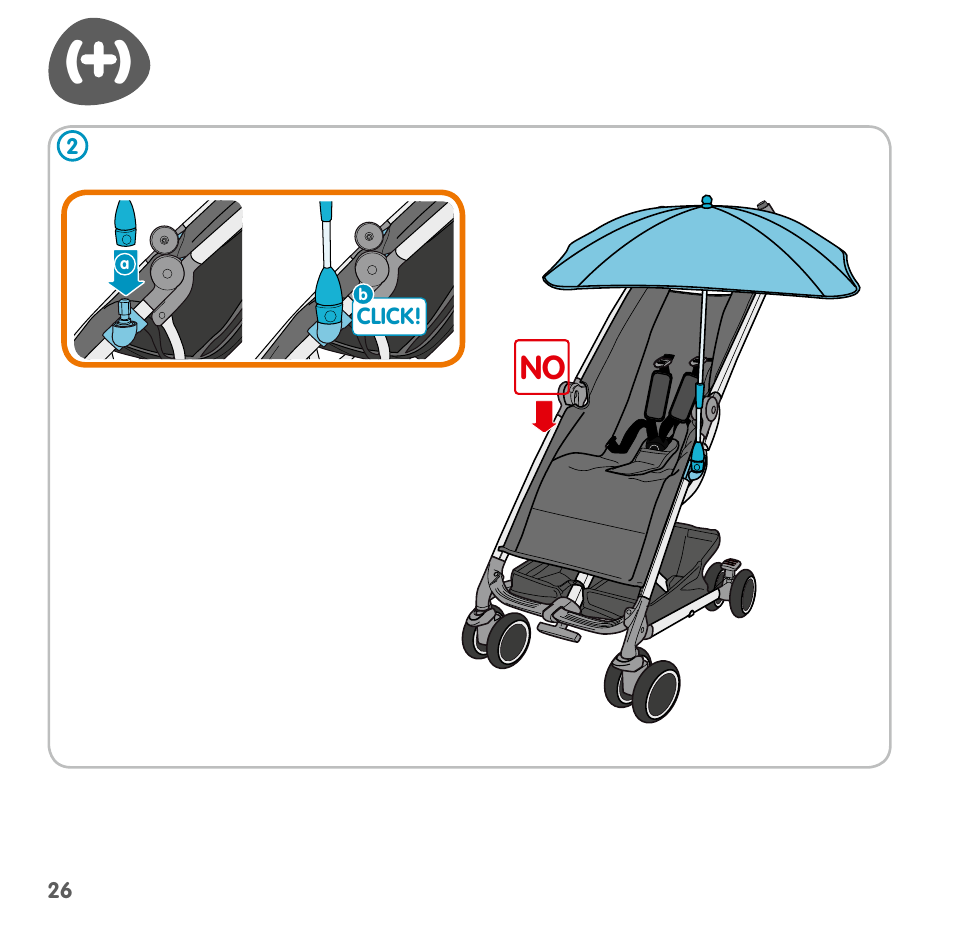 Click | Bebe Confort Noa User Manual | Page 26 / 72
