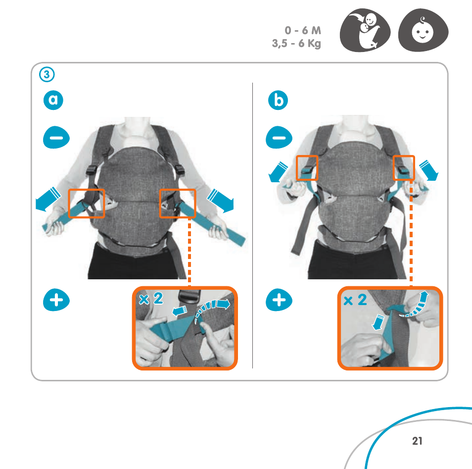 Bebe Confort Easia User Manual | Page 21 / 76