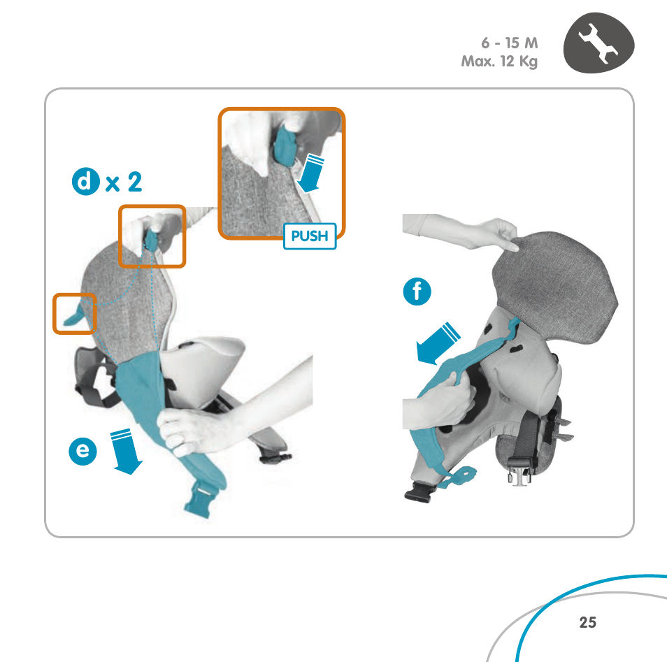 Bebe Confort Easia User Manual | Page 25 / 76