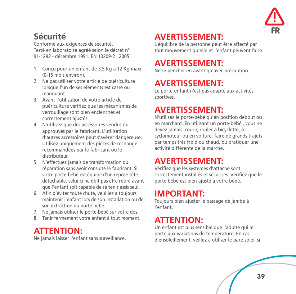 Bebe Confort Easia User Manual | Page 39 / 76