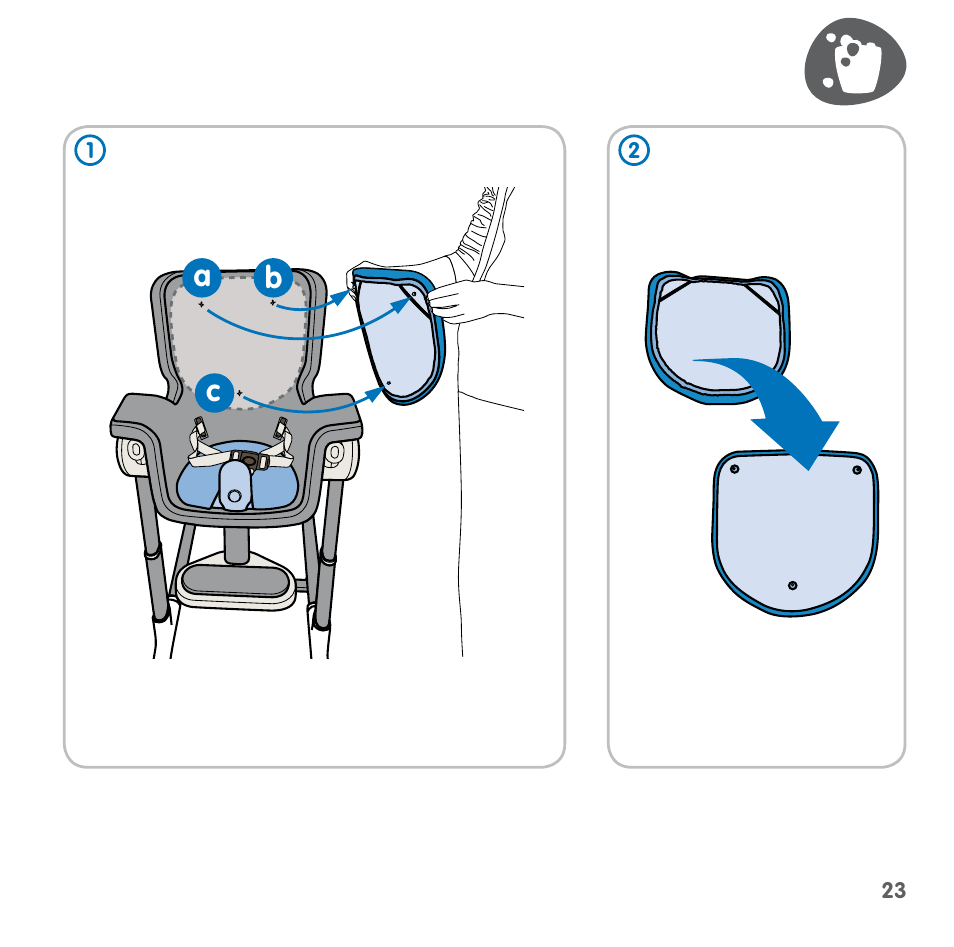 Bebe Confort Keyo seat User Manual | Page 23 / 56