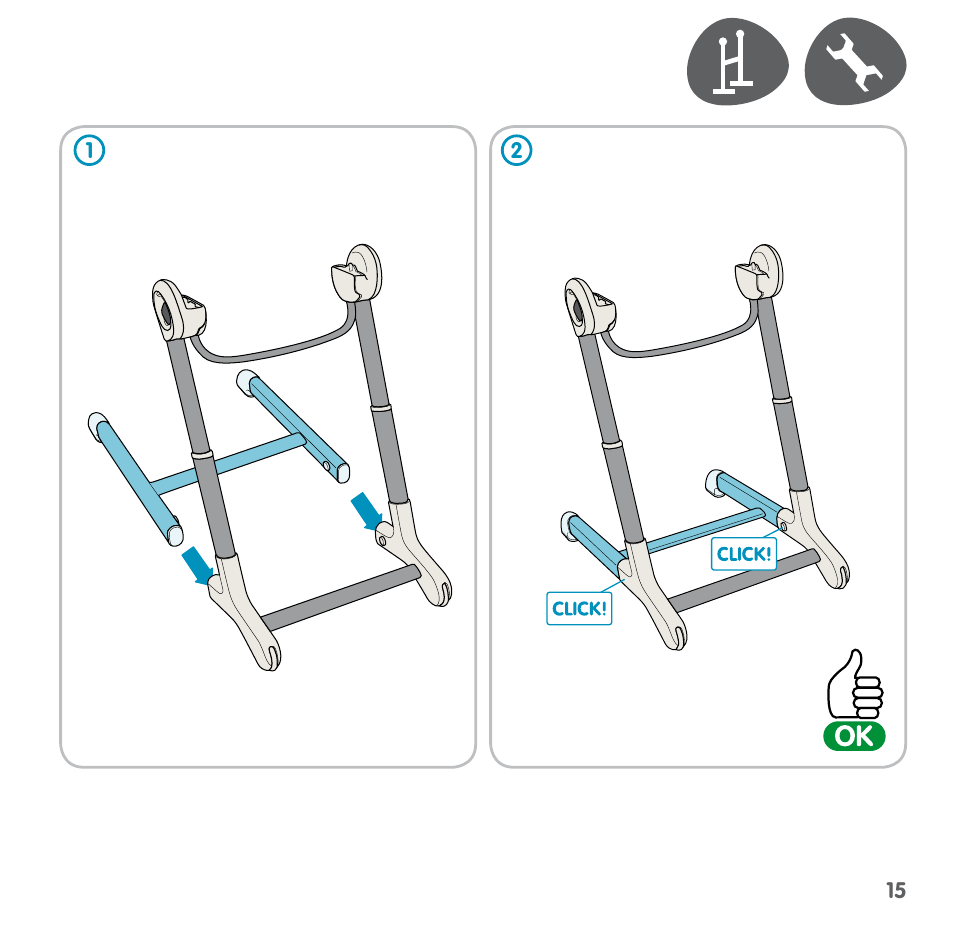 Bebe Confort Keyo stand User Manual | Page 15 / 64
