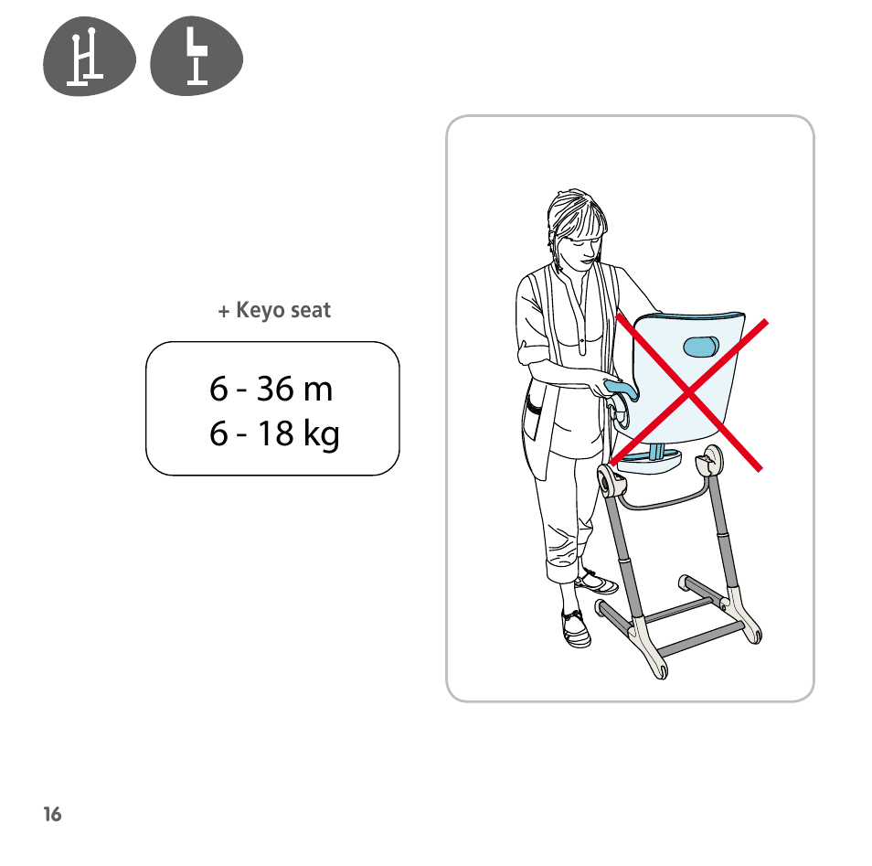 Bebe Confort Keyo stand User Manual | Page 16 / 64