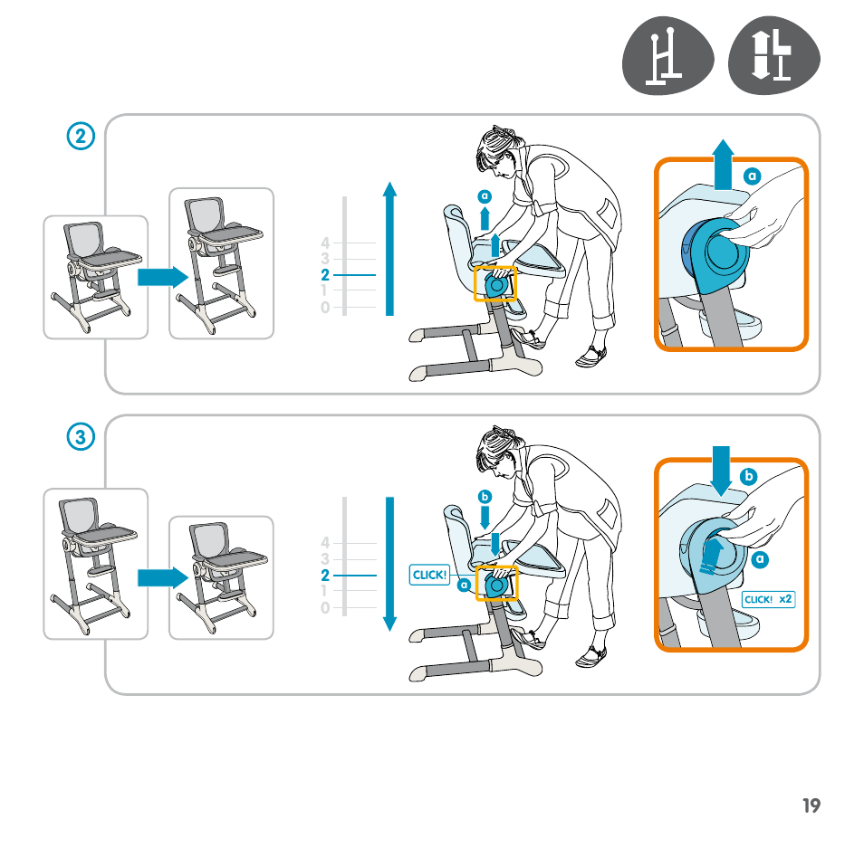 Bebe Confort Keyo stand User Manual | Page 19 / 64