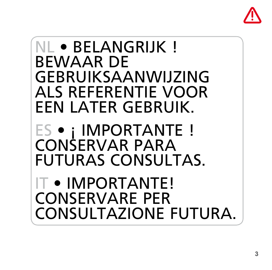Bebe Confort Keyo stand User Manual | Page 3 / 64