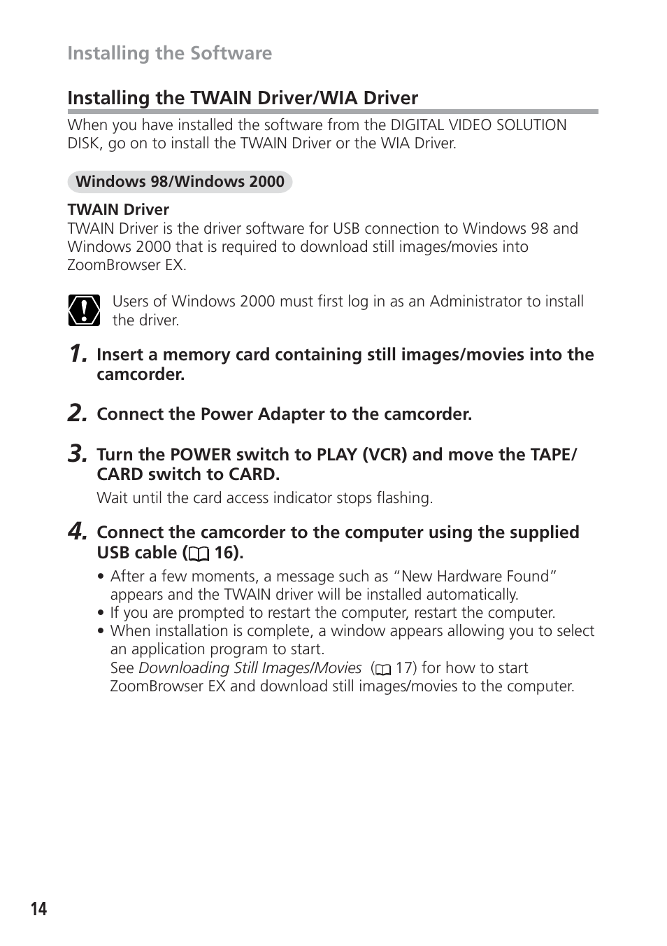 Canon DIM-521A User Manual | Page 14 / 100