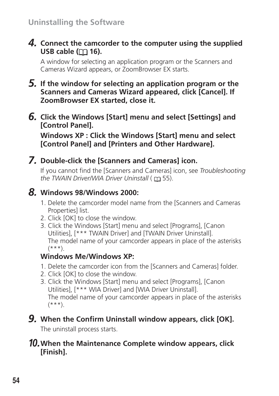 Canon DIM-521A User Manual | Page 54 / 100