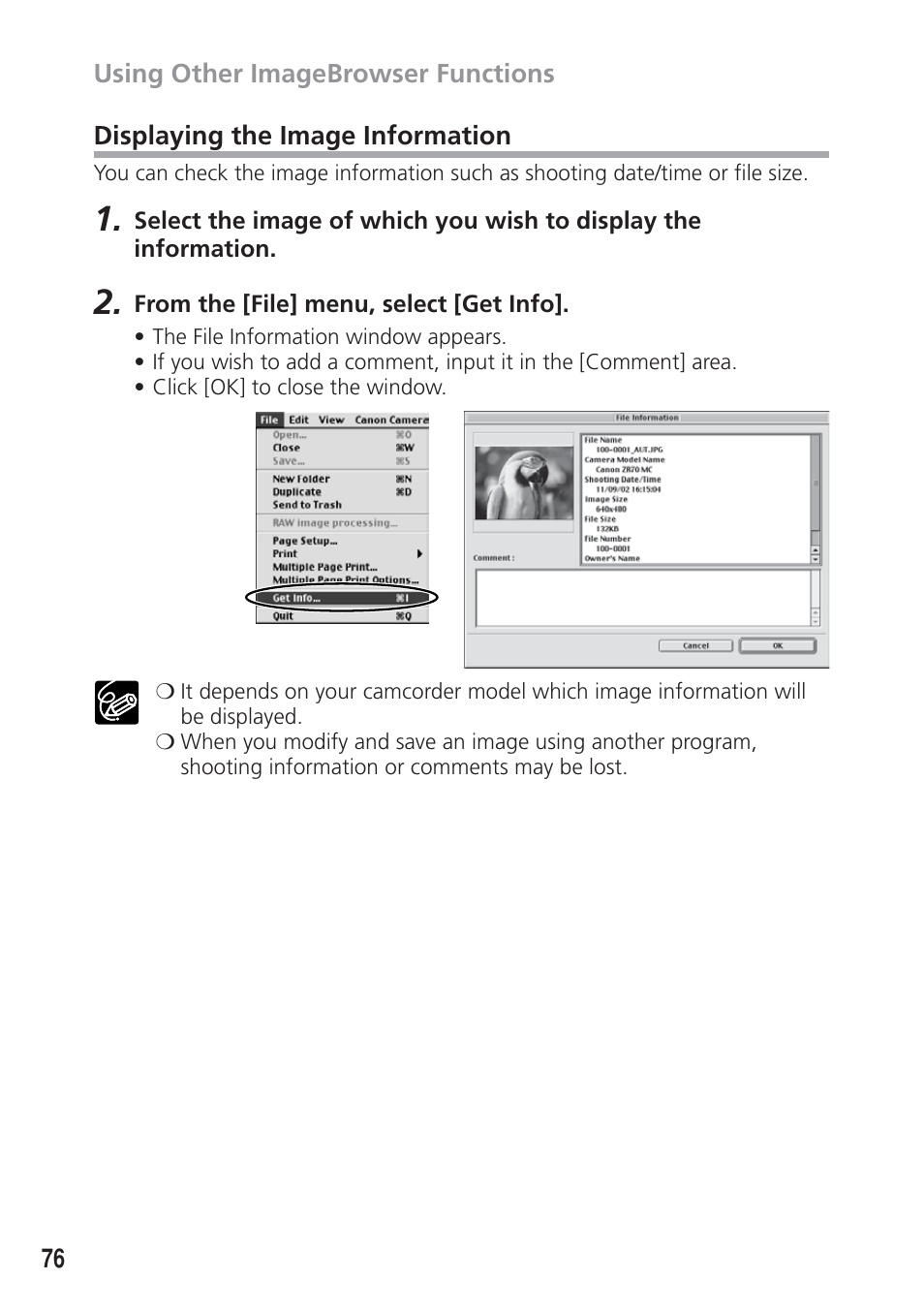 Canon DIM-521A User Manual | Page 76 / 100