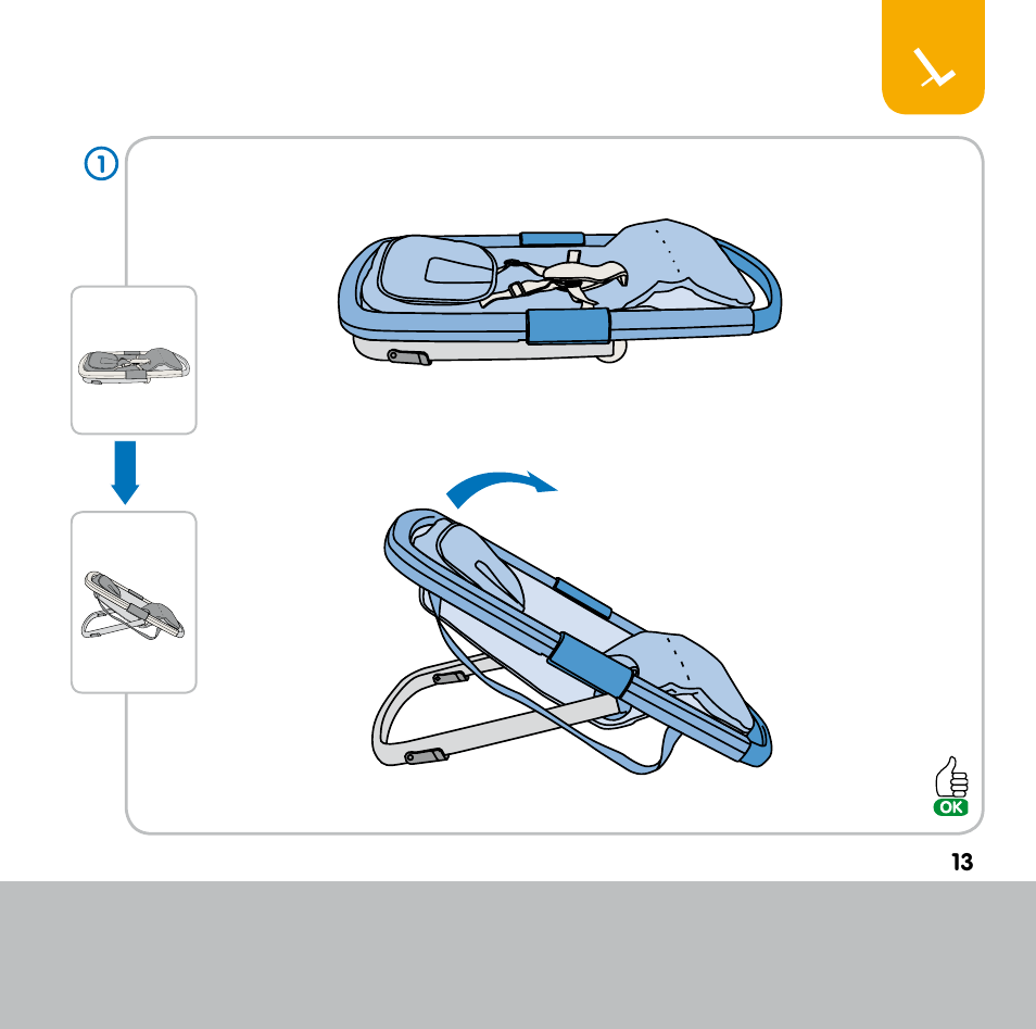 Bebe Confort Keyo bouncer User Manual | Page 13 / 72