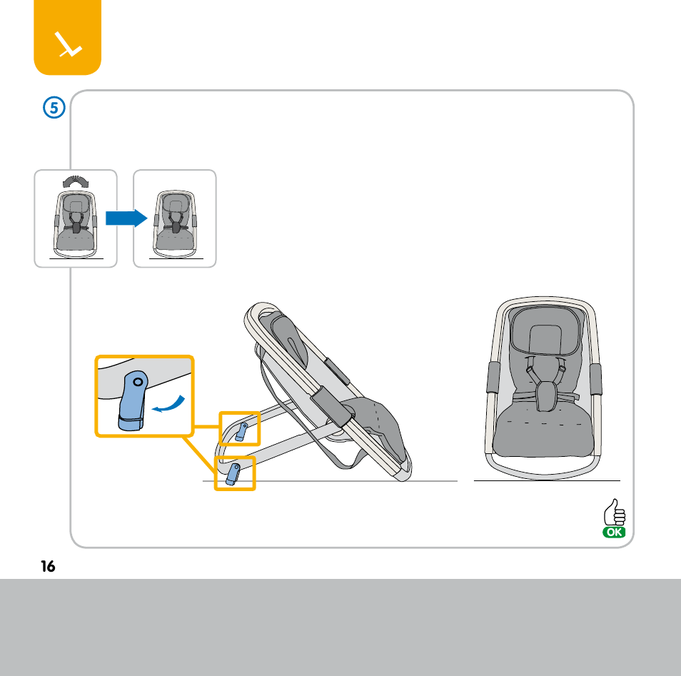 Bebe Confort Keyo bouncer User Manual | Page 16 / 72