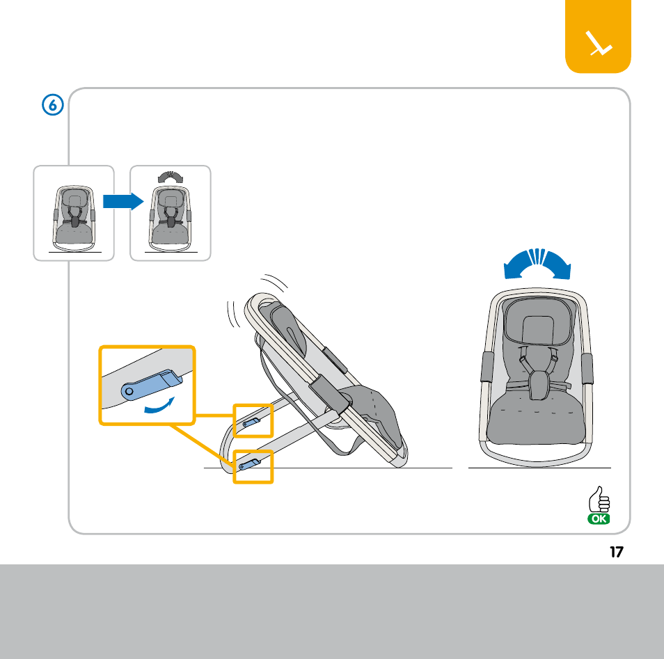 Bebe Confort Keyo bouncer User Manual | Page 17 / 72