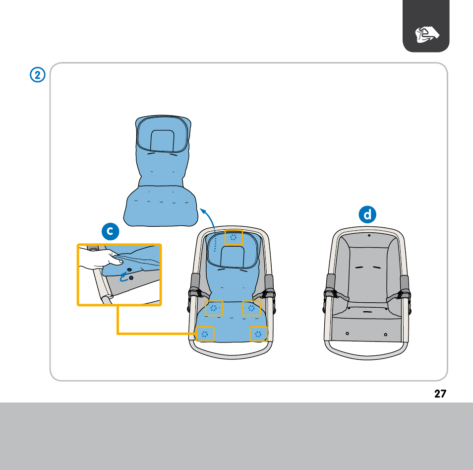 Bebe Confort Keyo bouncer User Manual | Page 27 / 72