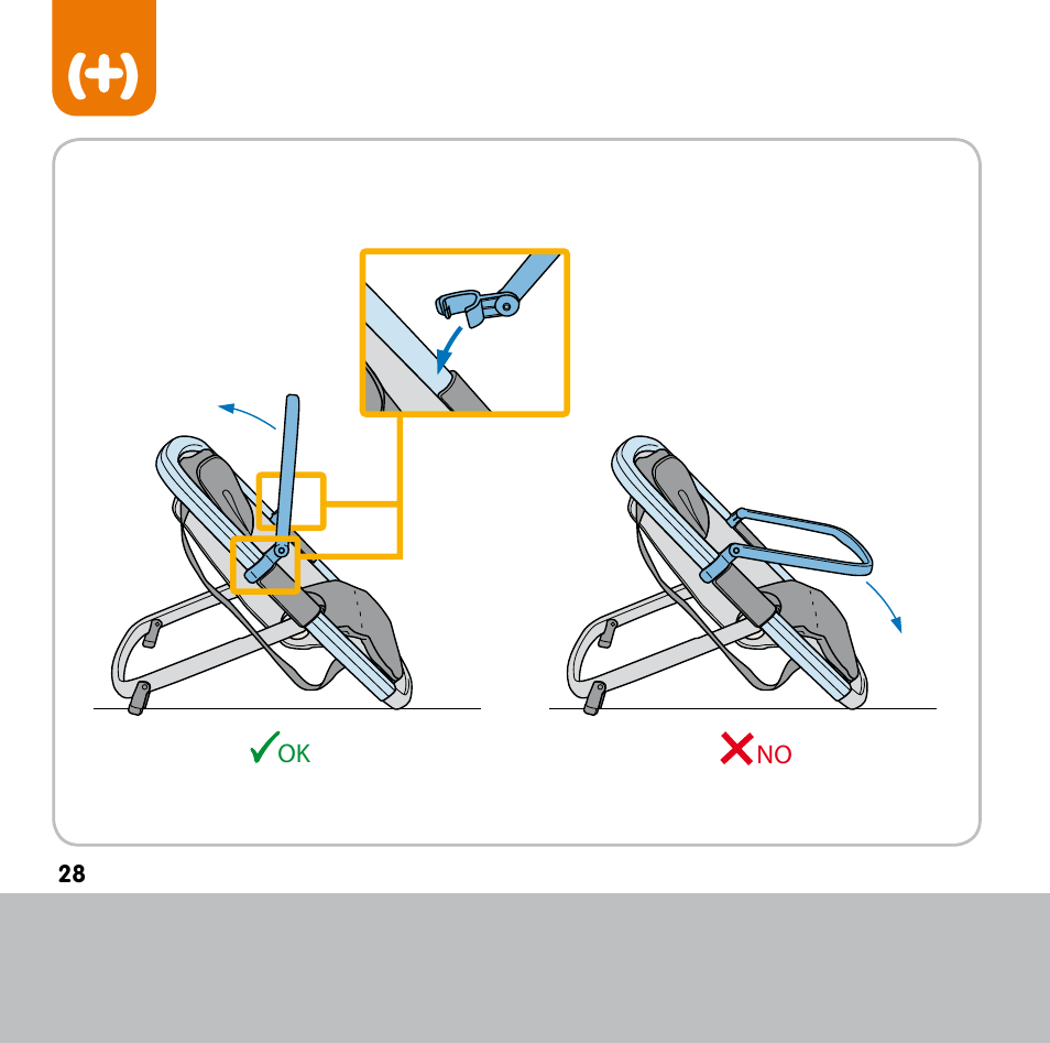 Bebe Confort Keyo bouncer User Manual | Page 28 / 72