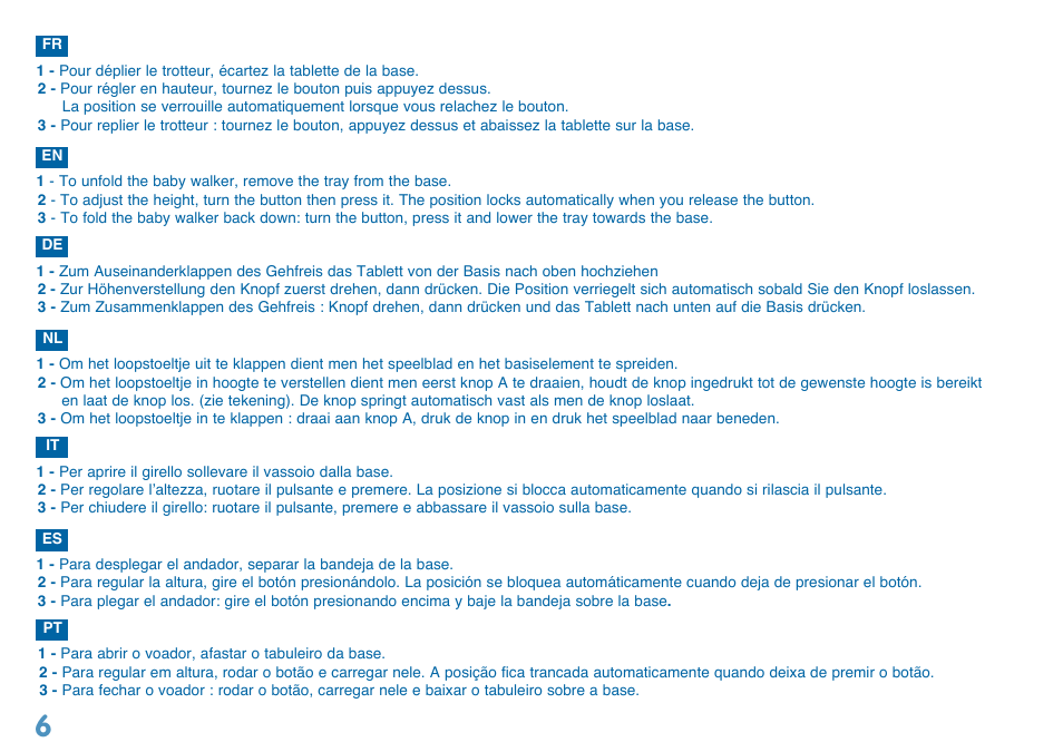 Bebe Confort Balancelle User Manual | Page 6 / 28