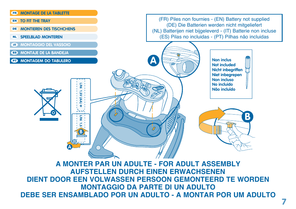 Bebe Confort Balancelle User Manual | Page 7 / 28