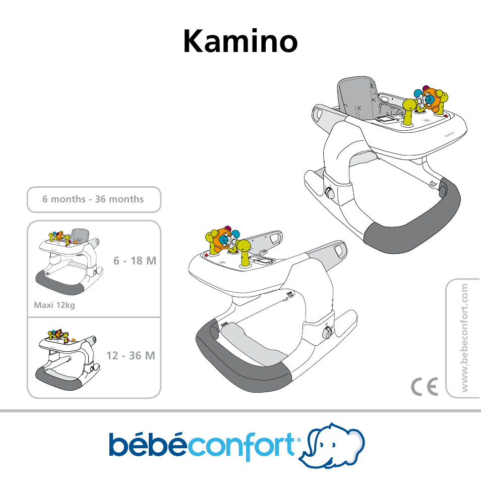Bebe Confort Kamino User Manual | 76 pages
