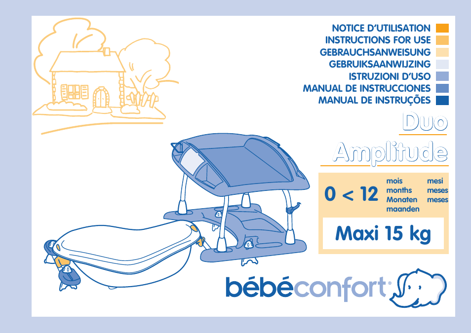 Bebe Confort Duo Amplitude User Manual | 32 pages