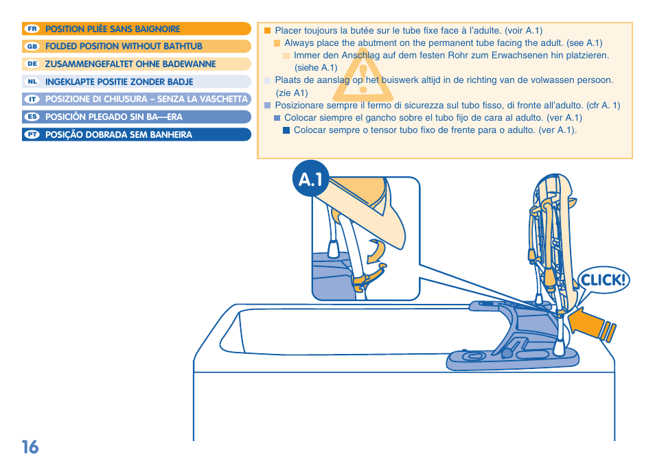 Click | Bebe Confort Duo Amplitude User Manual | Page 16 / 32