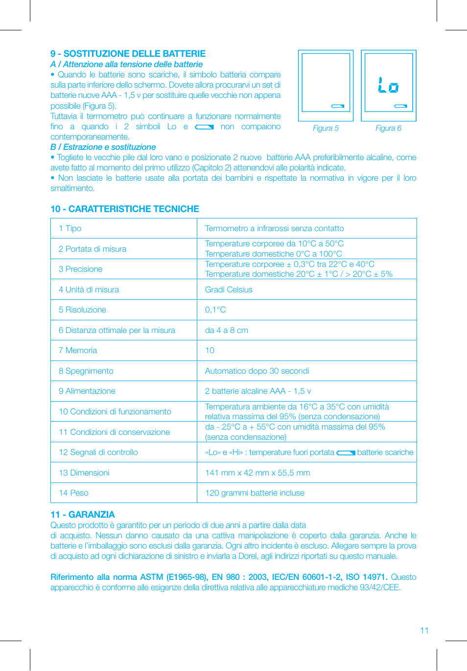Bebe Confort No touch thermometer User Manual | Page 11 / 32