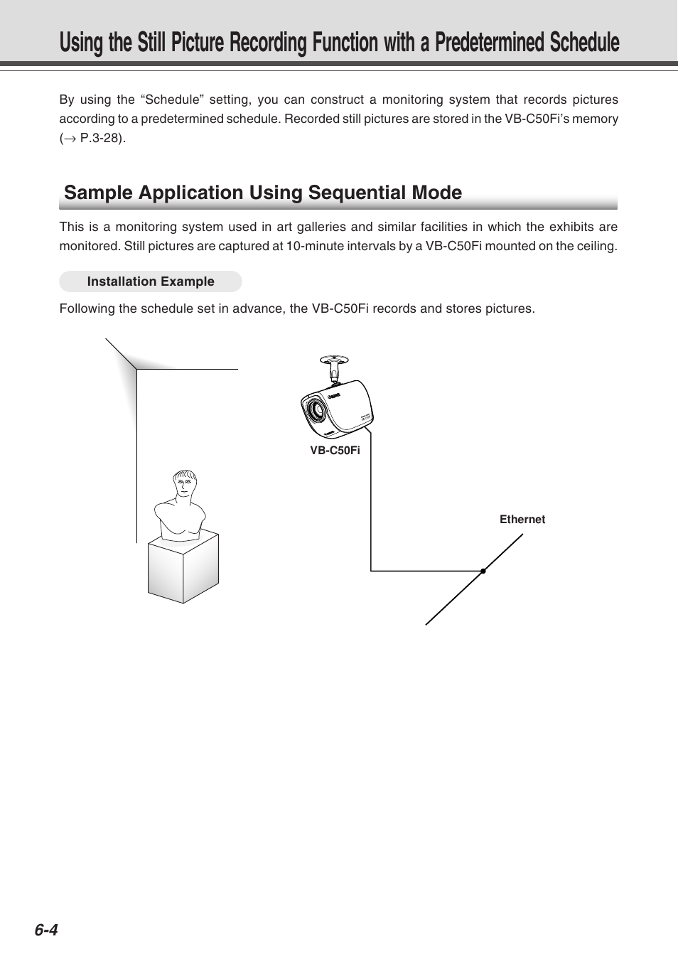 Sample application using sequential mode | Canon Vb-C50fi User Manual | Page 168 / 209