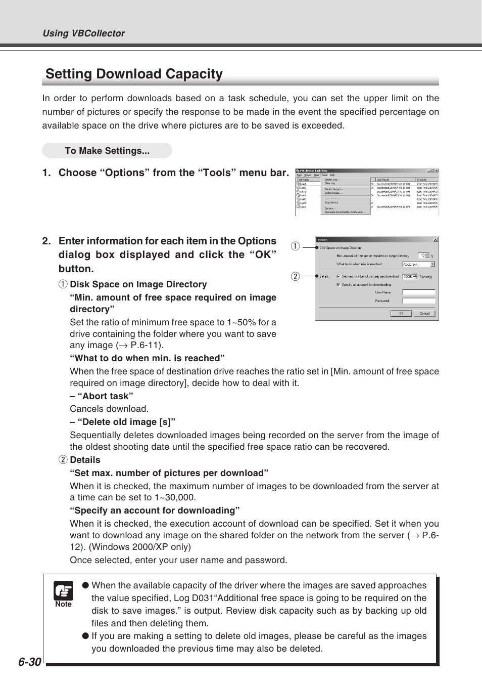 Setting download capacity | Canon Vb-C50fi User Manual | Page 194 / 209