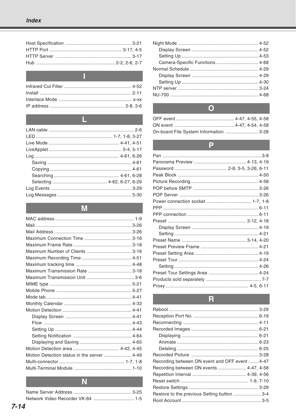 Canon Vb-C50fi User Manual | Page 208 / 209