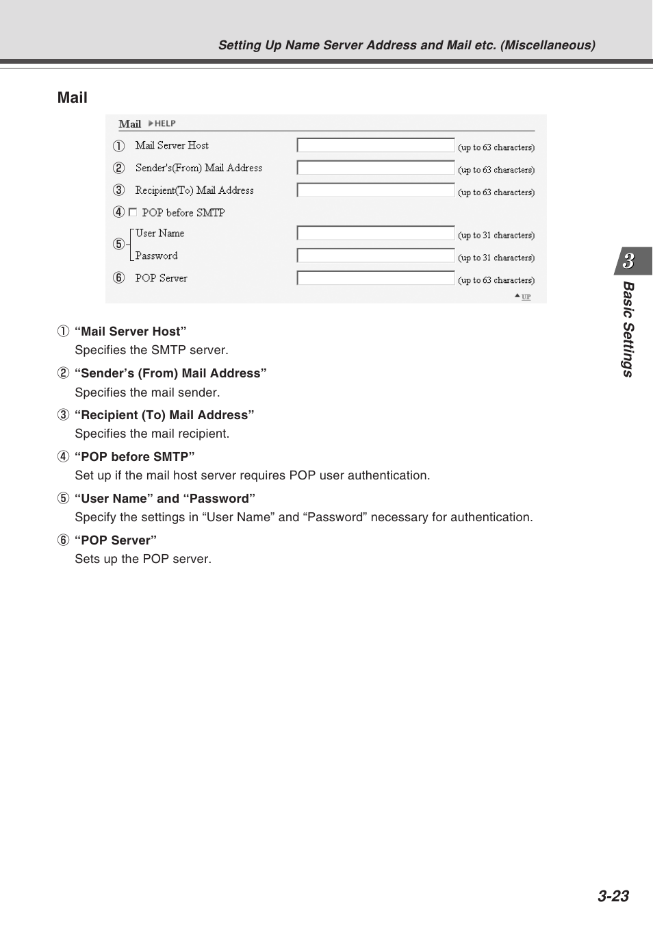 Mail | Canon Vb-C50fi User Manual | Page 61 / 209