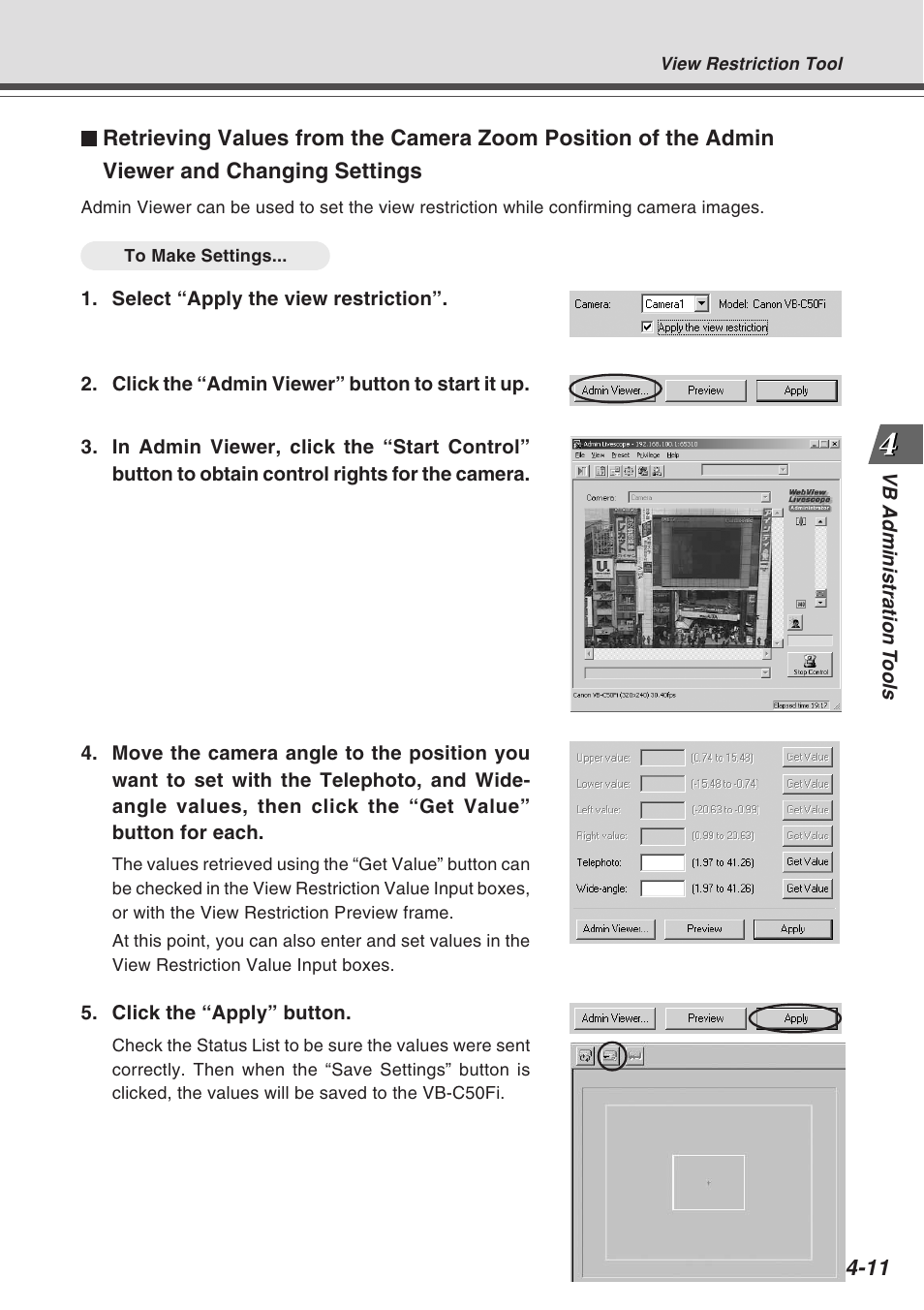 Canon Vb-C50fi User Manual | Page 75 / 209