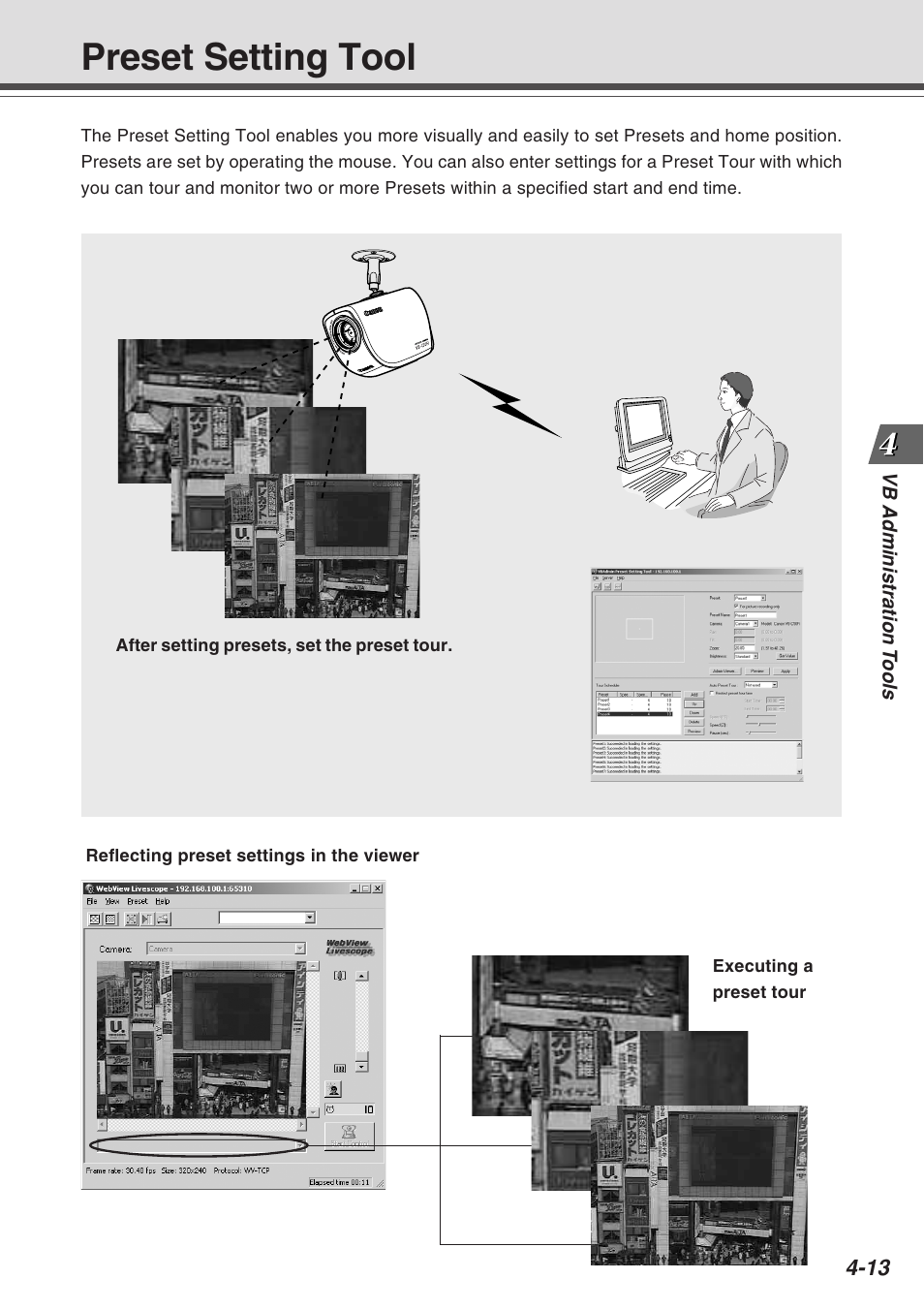 Preset setting tool | Canon Vb-C50fi User Manual | Page 77 / 209