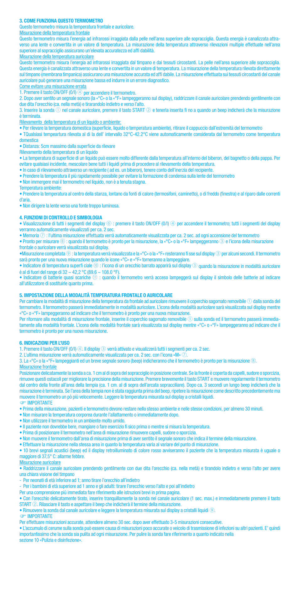 Bebe Confort Duo thermometer User Manual | Page 12 / 28