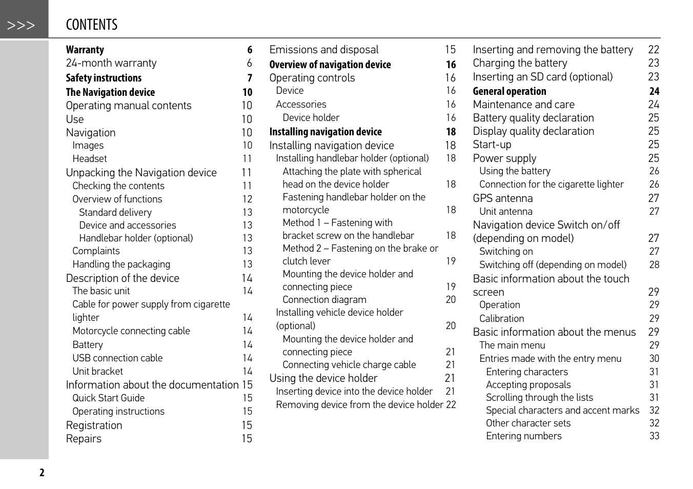 Becker mamba.4 LMU plus User Manual | Page 2 / 110