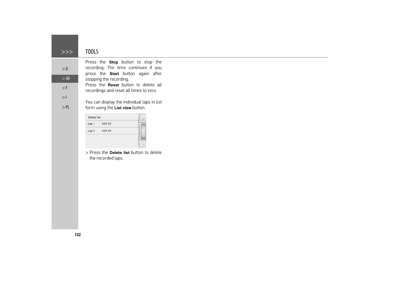 Tools | Becker revo.2 User Manual | Page 132 / 155