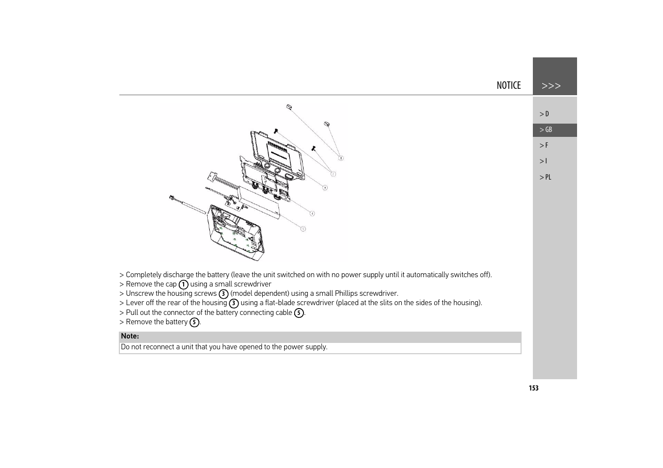 Notice | Becker revo.2 User Manual | Page 153 / 155