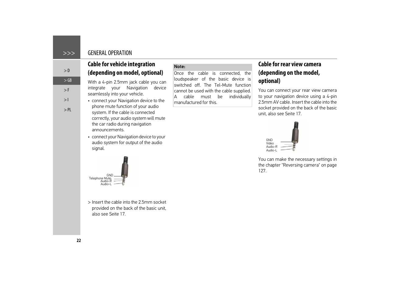 General operation | Becker revo.2 User Manual | Page 22 / 155