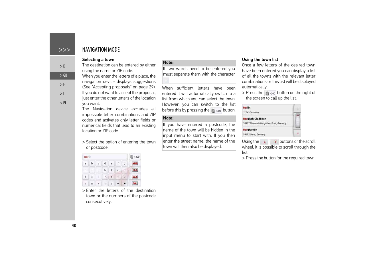Navigation mode | Becker revo.2 User Manual | Page 48 / 155