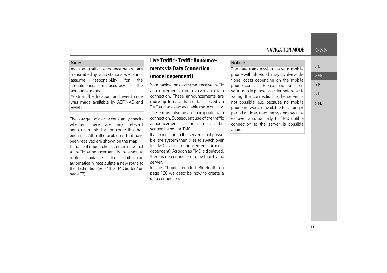 Becker revo.2 User Manual | Page 87 / 155