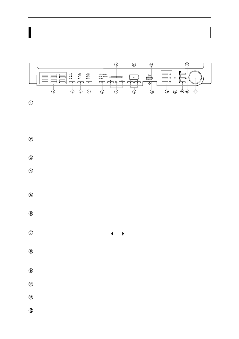 Using the operation panel keys, Operation panel | Canon 800 User Manual | Page 20 / 51