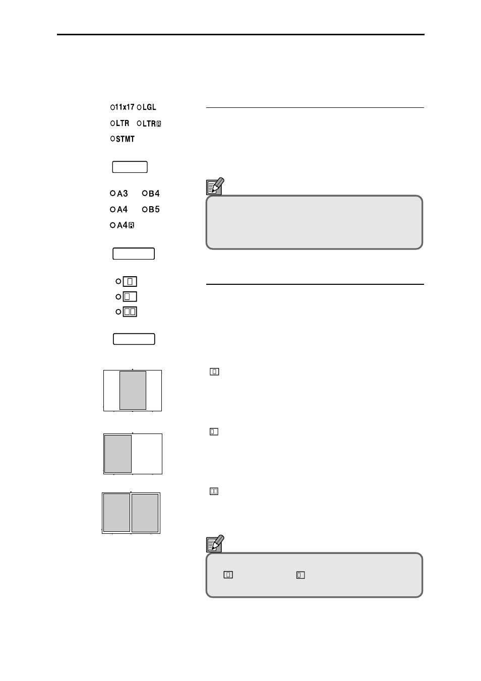 Selecting the scan size, Setting the scanning position | Canon 800 User Manual | Page 28 / 51